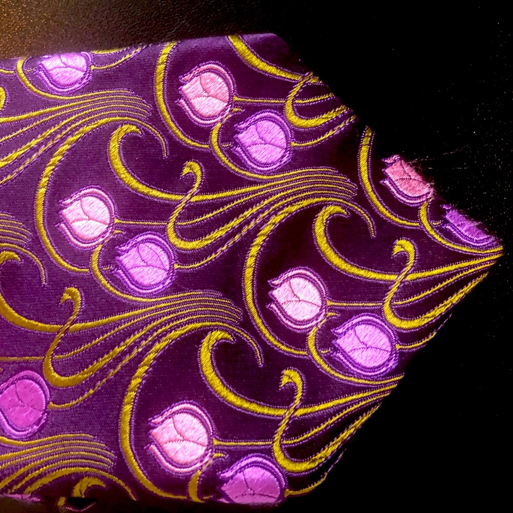 Ted baker silk tie tulip